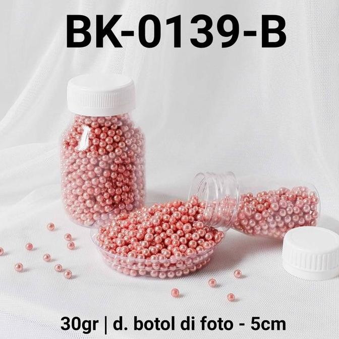 

@=@=@=@=] BK-0139-B Sprinkles sprinkle sprinkel 30gr 30 gram mutiara merah