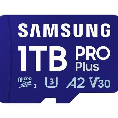 NEW SAMSUNG PRO PLUS 1TB UHS-1 U3 V30 A2 MICROSDXC MEMORY MICROSD CARD MB-MD1T0SA