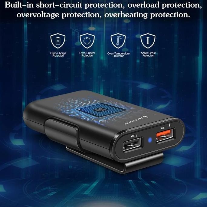 Car Charger Fast Charging Extension 4 Port USB Mobil Honda HRV Terlaris