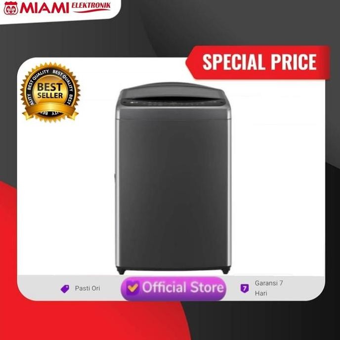 TERBARU - Top Loading LG TV2111DV3B / Mesin Cuci LG 1Tabung 11KG LG TV2111