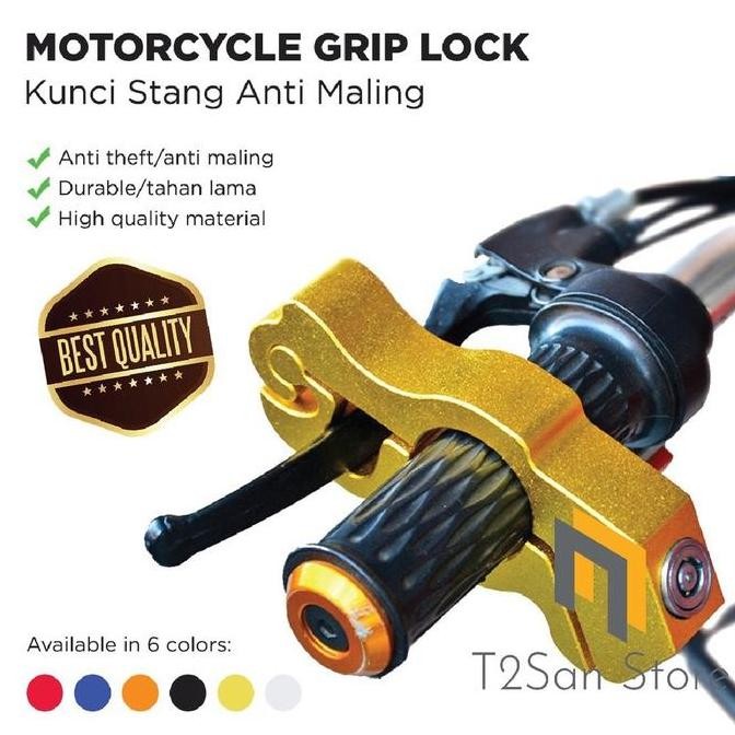 Griplock Kunci Stang Rem Tangan Motor Premium Quality