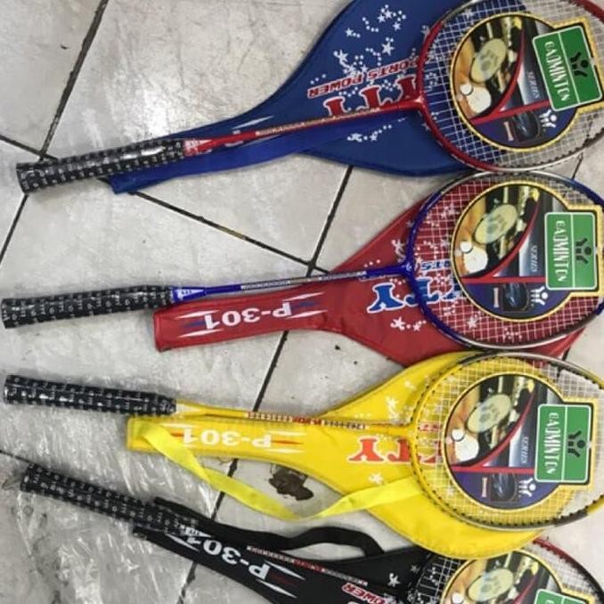 Raket badminton anak YTY MURAH FREE COVER TAS P-301 Dania Sport