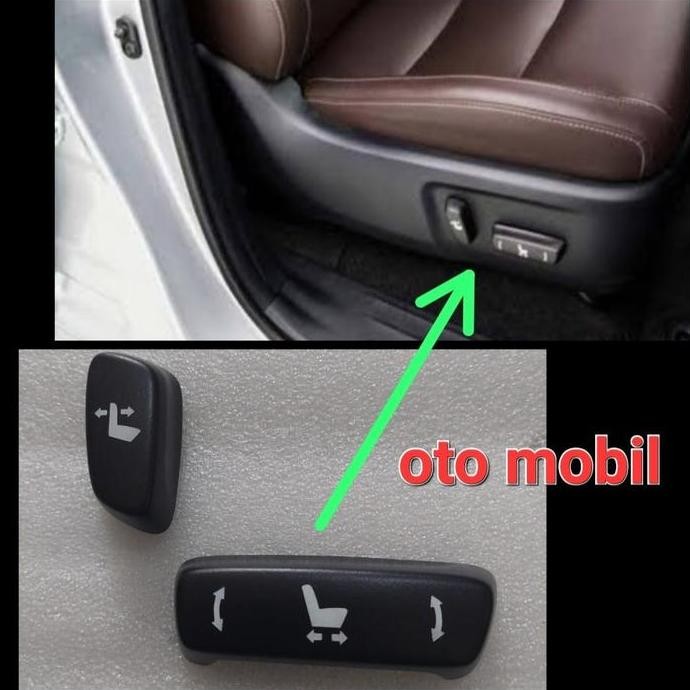 Knop Setelan Jok Elektrik Innova Reborn Venture Fortuner Vrz Original