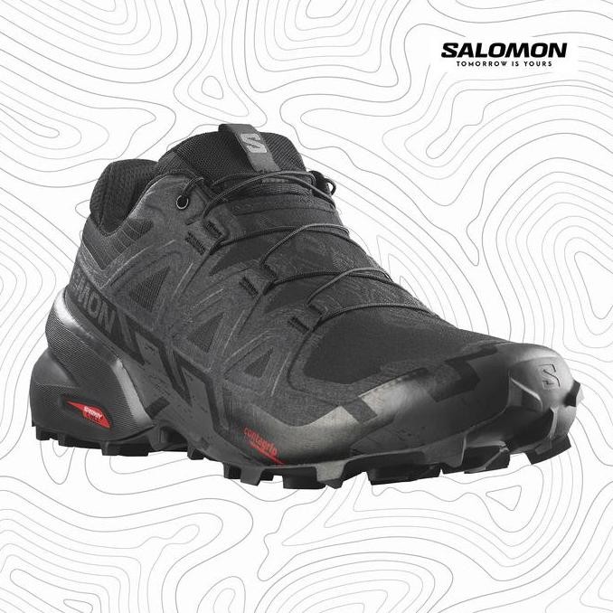 TRAIL RUNNING / HIKING SHOES SALOMON SPEEDCROSS 6 WIDE ORIGINAL DAN TERPERCAYA