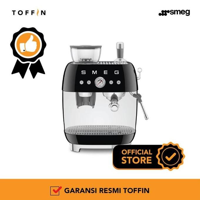 SMEG EGF03 Espresso Manual Coffee Machine with Grinder