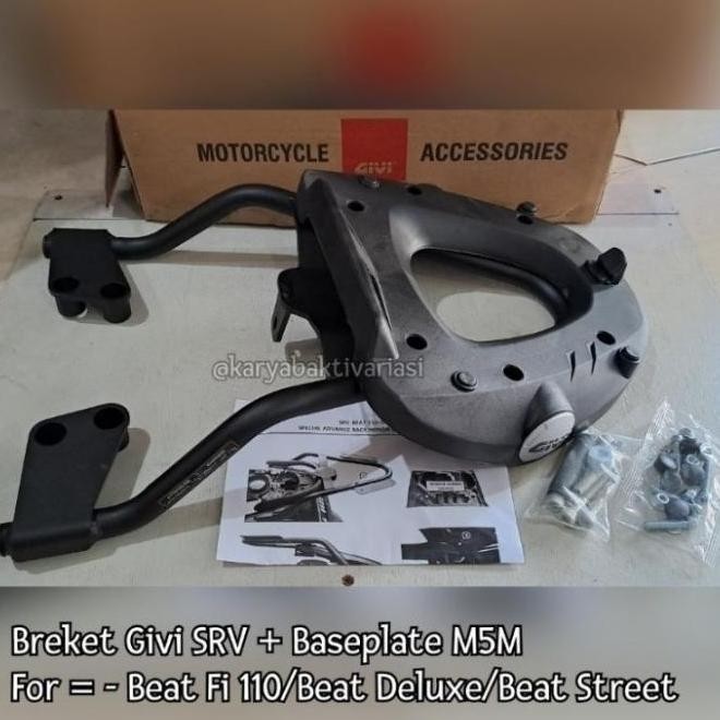 Bracket SRV Givi Honda BEAT | Bracket Box Motor SRV BEAT NEW