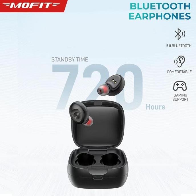 MOFIT Headset Earphone MO-16 Blueatooth 5.0 True Wireless Stereo TWS Earbuds