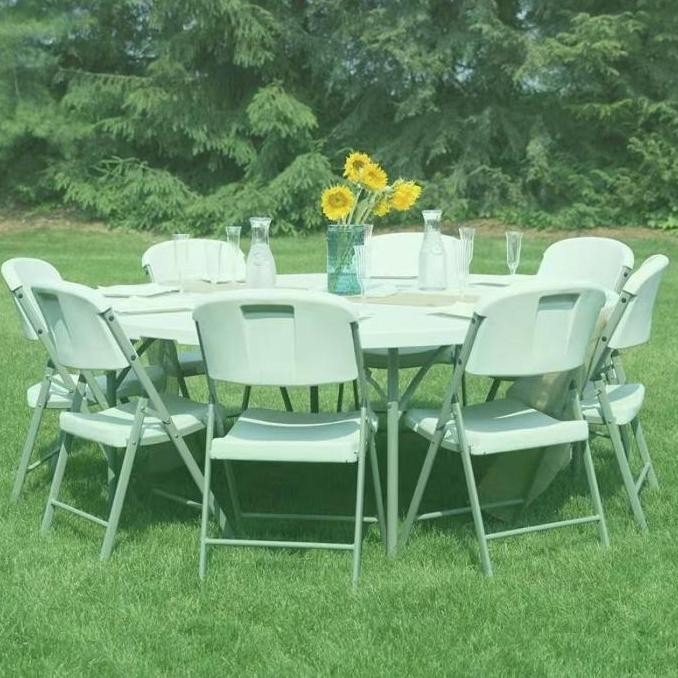 TERBARU MEJA MAKAN LIPAT PANJANG MEJA LIPAT PLASTIK MEJA MAKAN PORTABLE MEJA LIPAT OUTDOOR