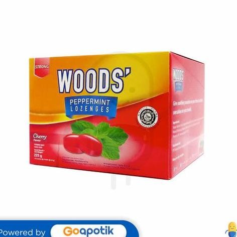 

Woods Peppermint Lozenges Rasa Cherry Box 15 Sachet