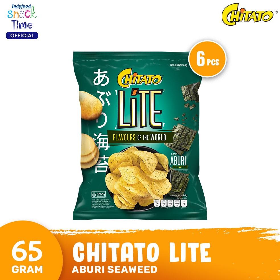 

Chitato Lite Aburi Seaweed 65 Gr - 6 Pcs