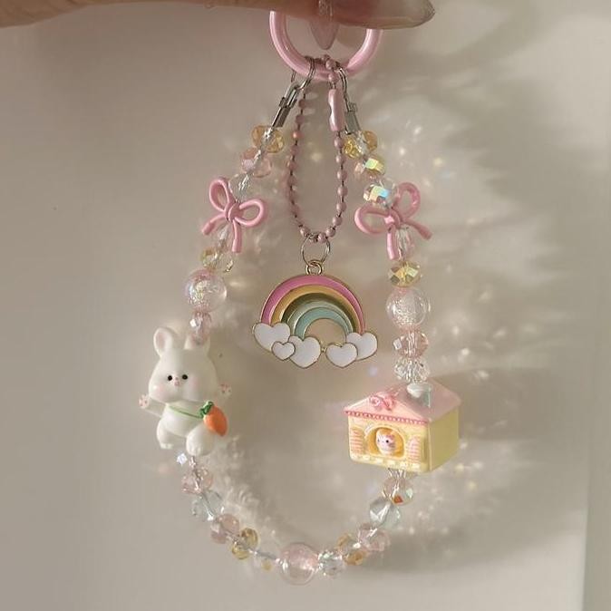 

Little Tutu Coming Home Ver 2 Rabbit High Grade Premium Phone Straps | Littletutushop