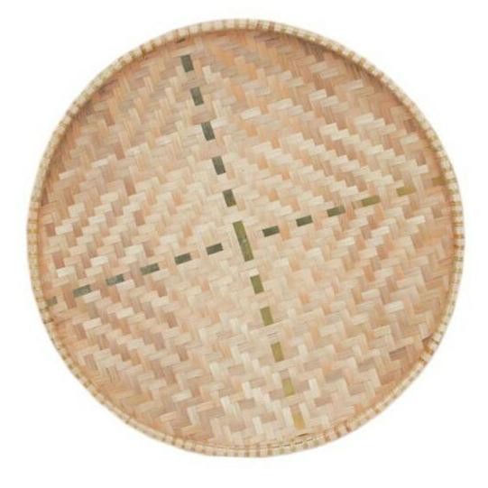 Tampah Tambir Bambu Nampan Tempat Wadah Makanan Dapur Anyaman Sayur