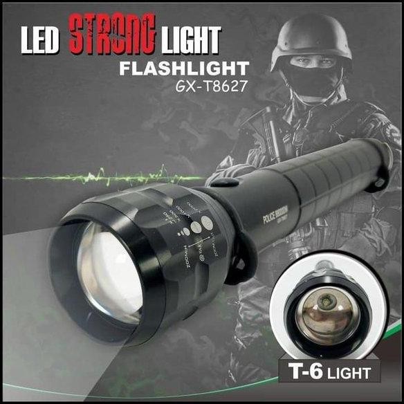 hanya disini] Senter Swat Police Besar 3 Baterai / Senter Swat jumbo