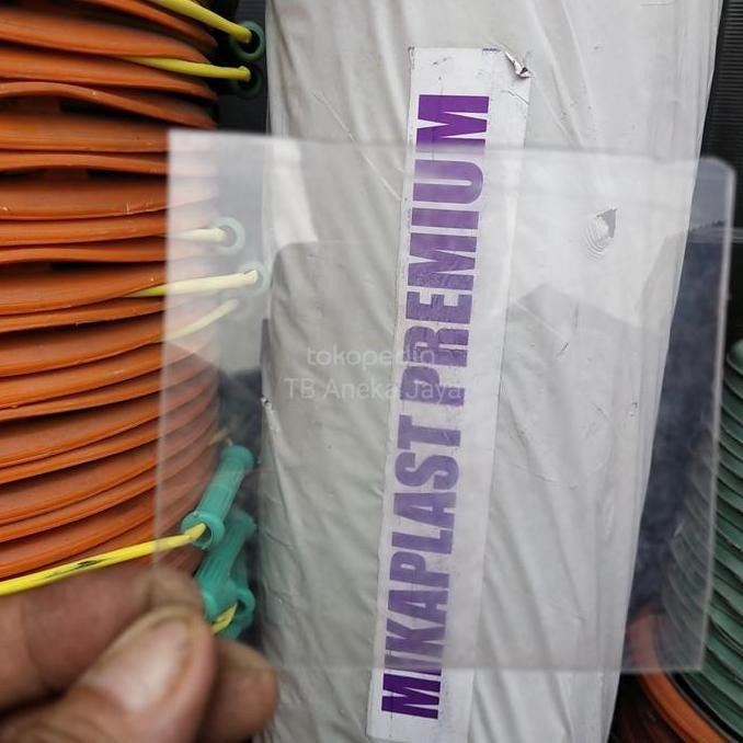 New  fiber pagar mika bening