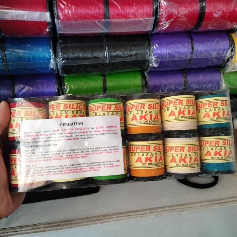 gelasan super akiat asli senap dapat 1 pack Nugi
