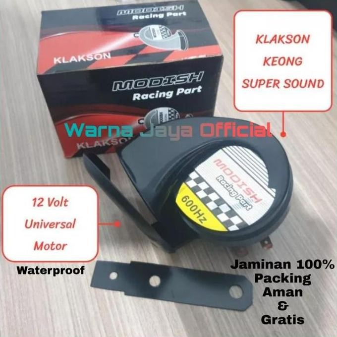 Klakson Keong Single 12V PNP all Motor Variasi Model Denso Waterproof