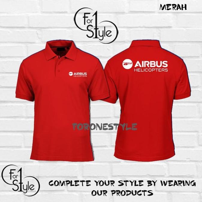 Sale Baju - Kaos Polo Airbus Helicopters - Poloshirt Airbus Helicopters