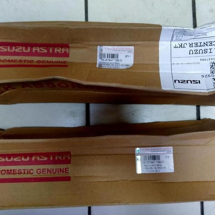 SHOCK BREAKER / SHOK ISUZU DMAX 4JKI 2CC / MUX ORINAL (R/L) DEPAN