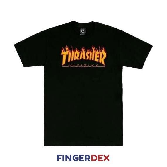 Promo Thrasher Japan T-Shirt : Flame