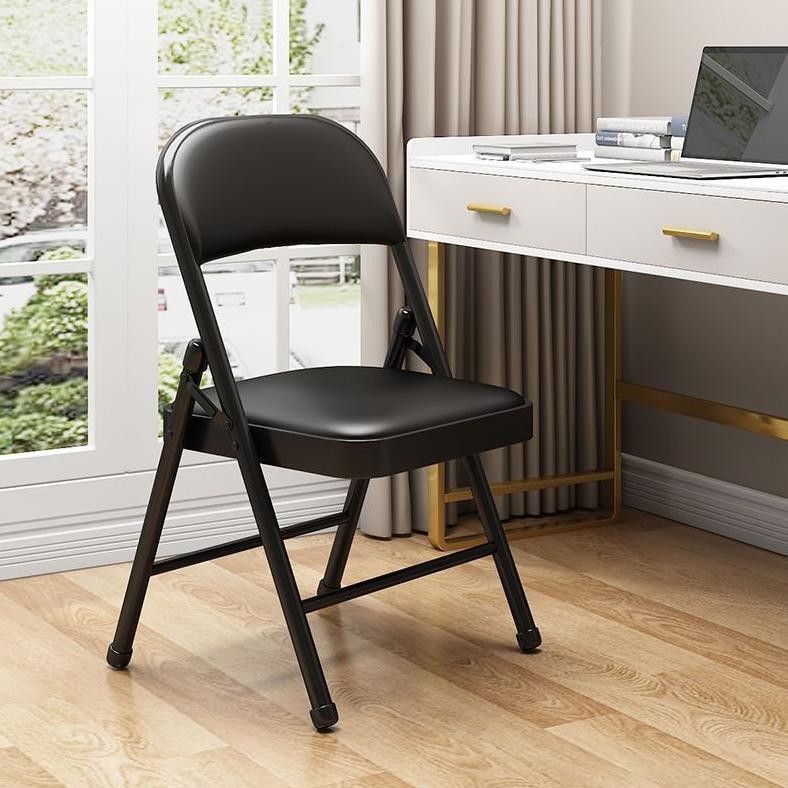 Terlaris Kursi Kantor Lipat Portable Kursi Makan Lipat  Kursi Kerja Kursi Belajar Ruang Tamu Kantor