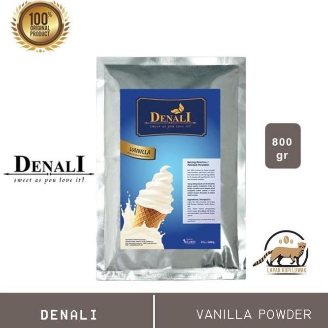 

(SALE) DENALI ICE CREAM POWDER VANILLA