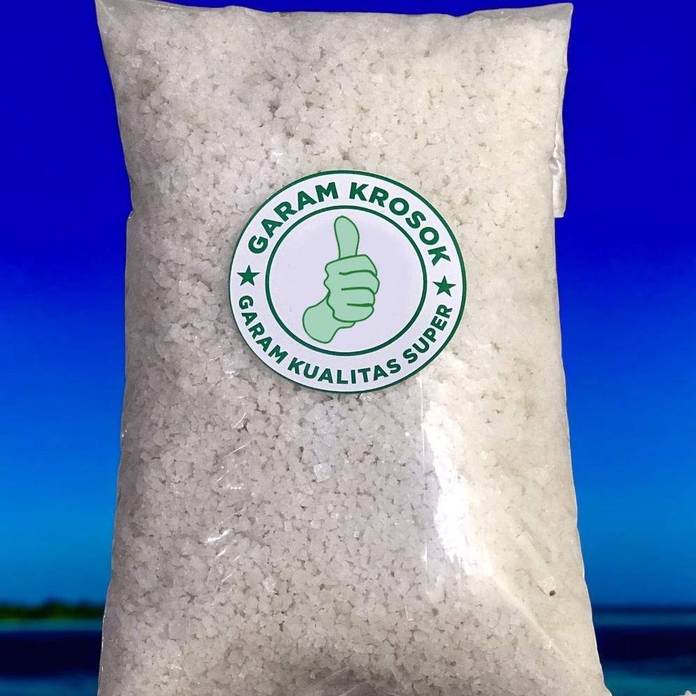 

(Terbaru) Garam Krosok 100% Asli langsung dari Petani Garam Kemasan 1 KG (Terlaris)