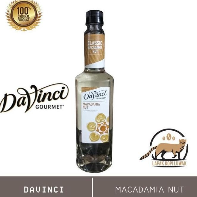

(SALE) MACADAMIA NUT SYRUP MERK DAVINCI