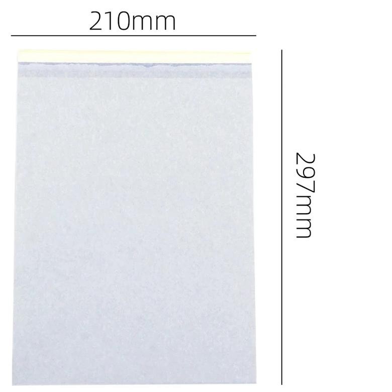 

10 PCS KERTAS TRANSFER TATO TERMAL KARBON/A4 KERTAS KARBON TATTOO PAPER TATO PRESISI 210297MM