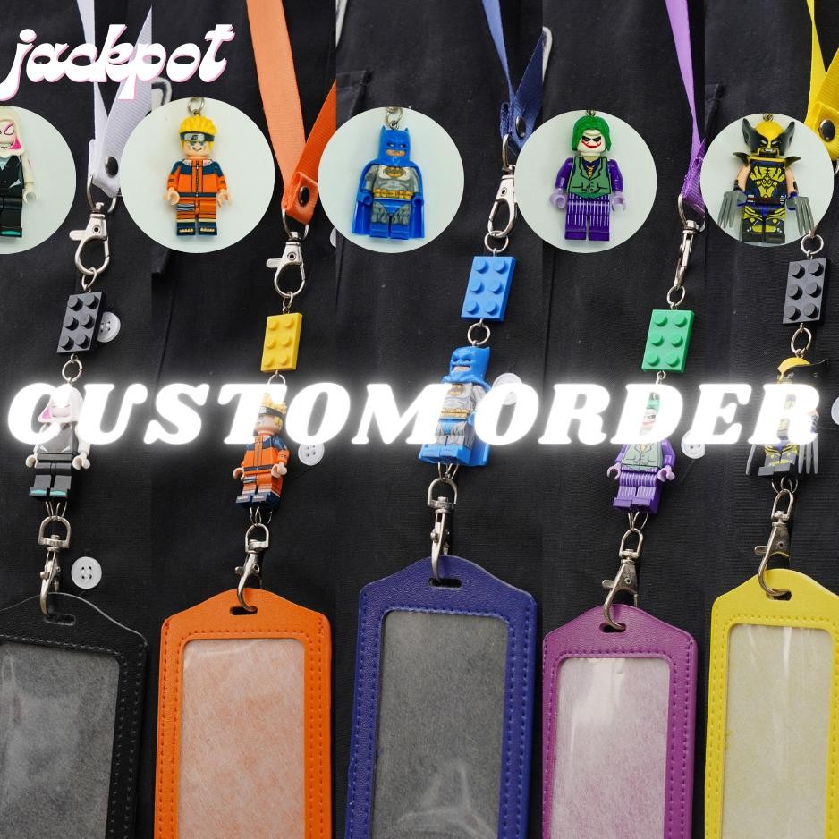 

Custom Order Lanyard Minifure Kter By Request Japot Studio