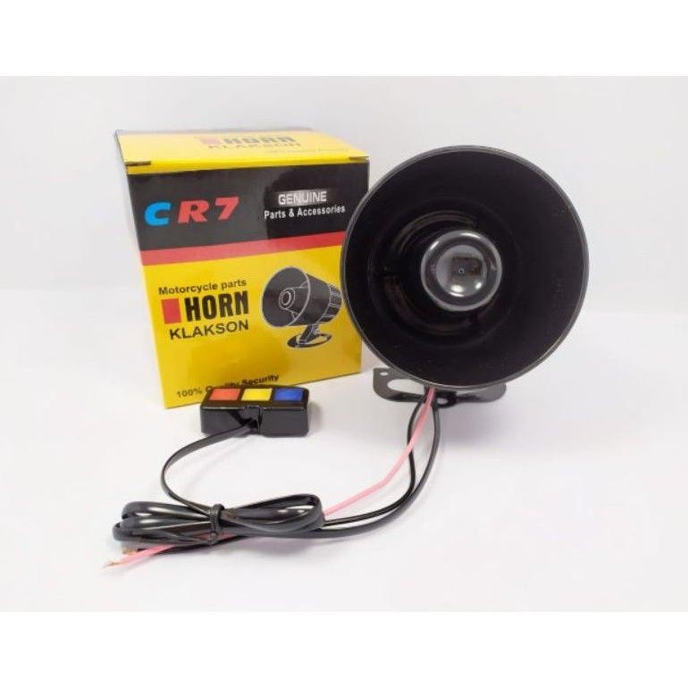 ''Terlaris" Klakson Toa Polisi Patwal Sirine 3 Suara - Klakson Toa 3 Suara Daseng Original Universal