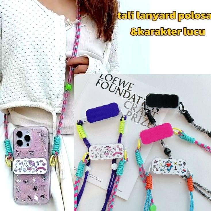 

Tali Lanyard Motif Warna Warni Universal