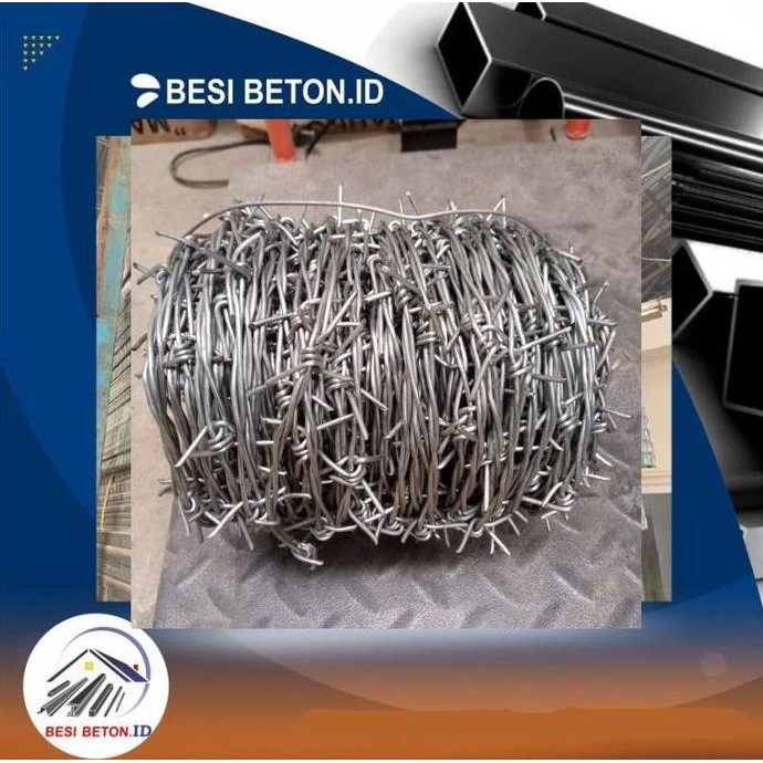 Produk Baru Kawat Duri Galvanis 100 Meter - Kawat Pagar Anti Maling Tahan Karat