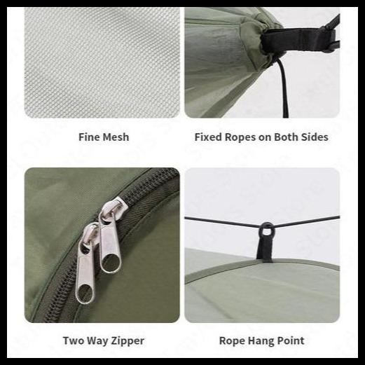 Best Seller Hammock Anti Nyamuk Mesh / Net Camping Naturehike Nh21Dc00A