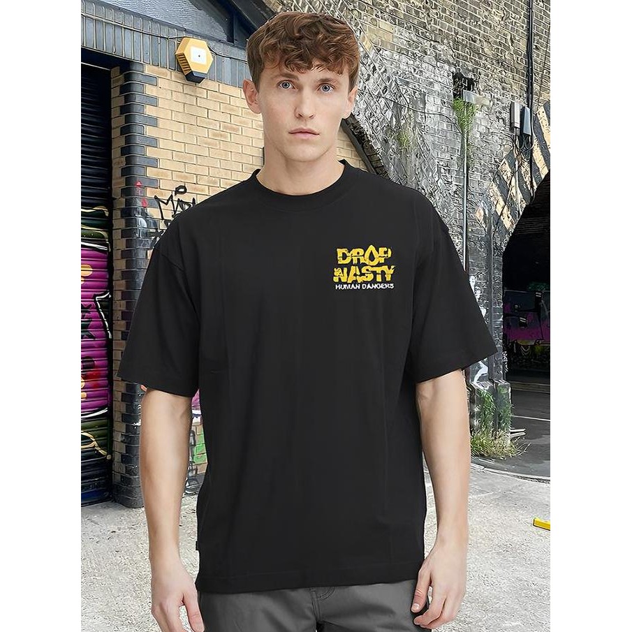 4 PCS 100 RIBU Kaos Tshirt Atasan Distro Pria Terbaru Lengan Pendek Varian Motif Hitam Sablon Tulisa