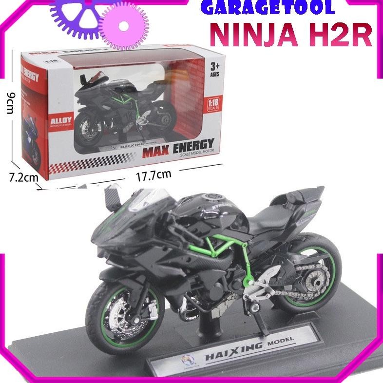 Terlaris Gt| 1:18 Miniature Motor Balap Yamaha Ducati Ninja H2R Diecast Motor Gp Yamaha Miniatur Mot