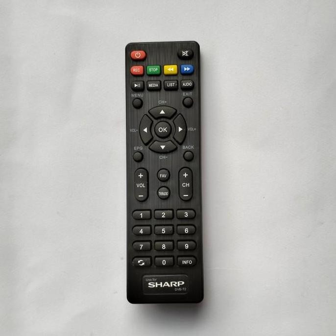 PROMO remot set top box sharp dd001i remote stb sharp dvb t2 grosir