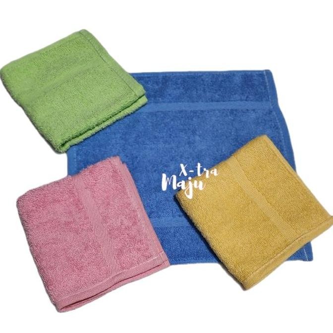 handuk wajah kecil muka handuk wajah polos katun sapu tangan lembut