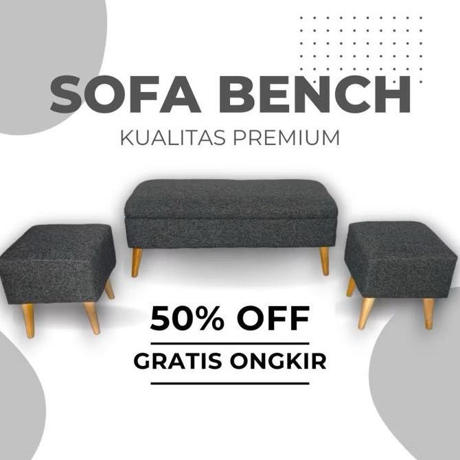 Sofa Ruang Tamu / Sofa Bench / Set Sofa Bench /Sofa Tamu Modern Minimalis Seo