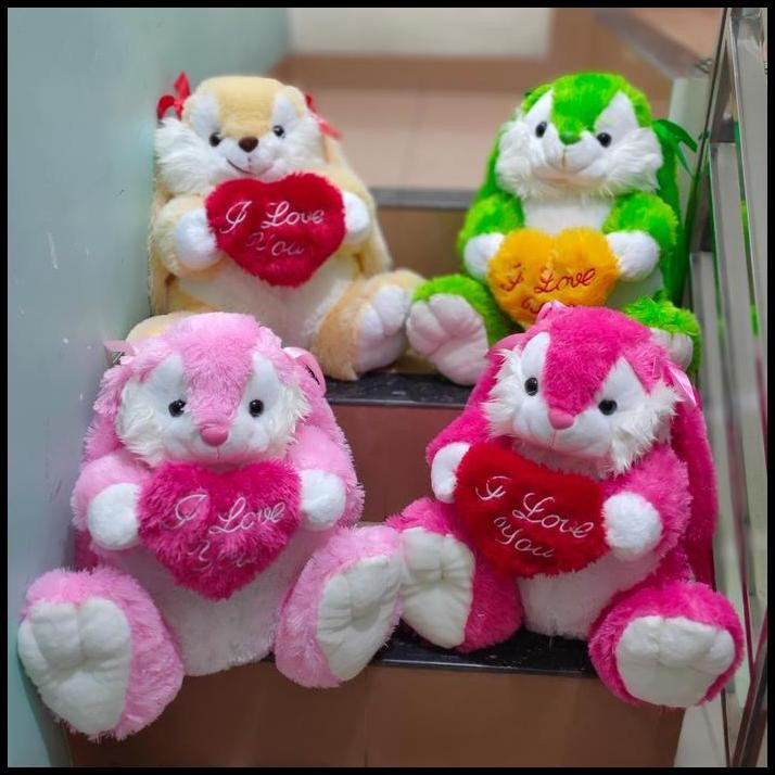Boneka Kelinci love jumbo