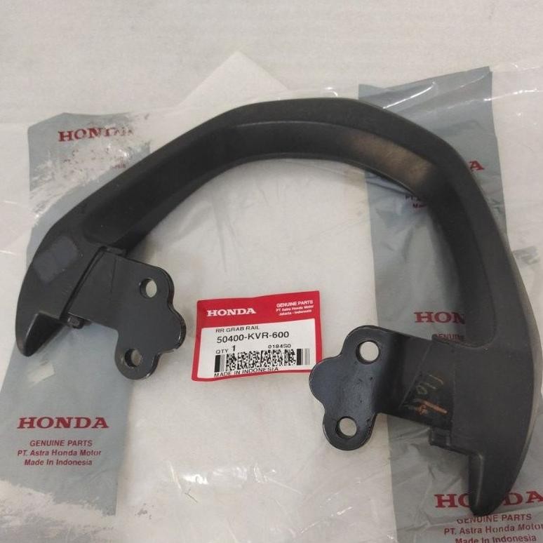 Diskon Behel Begel Pegangan Jok Belakang Honda Revo Lama 2007 Lancip Original 50400-Kvr-600 Diskon