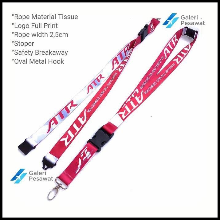 

Lanyard / Gantungan Tali ID Card ATR PREMIUM