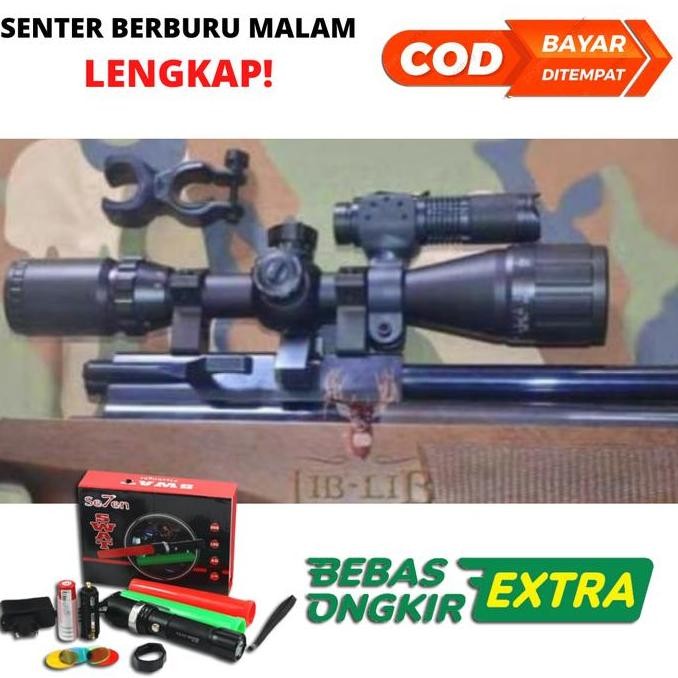 Paket Senter SWAT Lengkap 99000 Watt Holder Bracket Mounting PCP