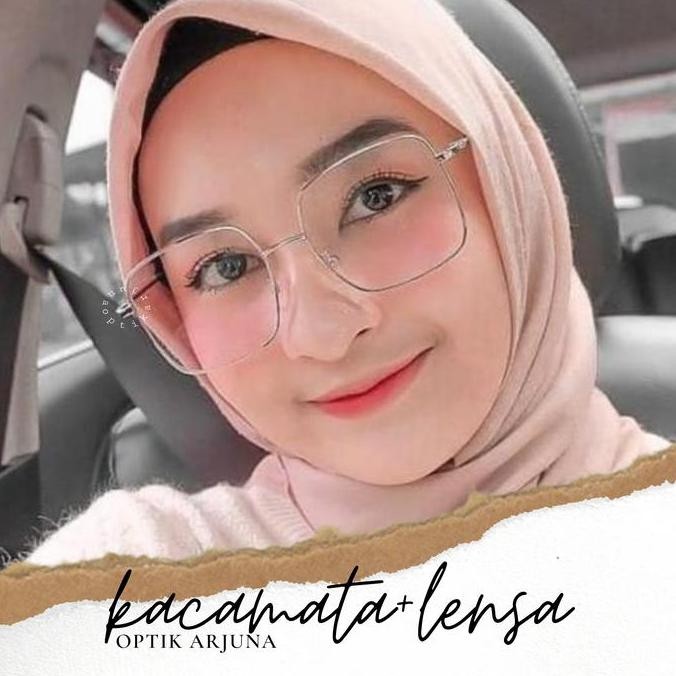 kacamata minus wanita/ kacamata wanita model kotak fashion terbaru