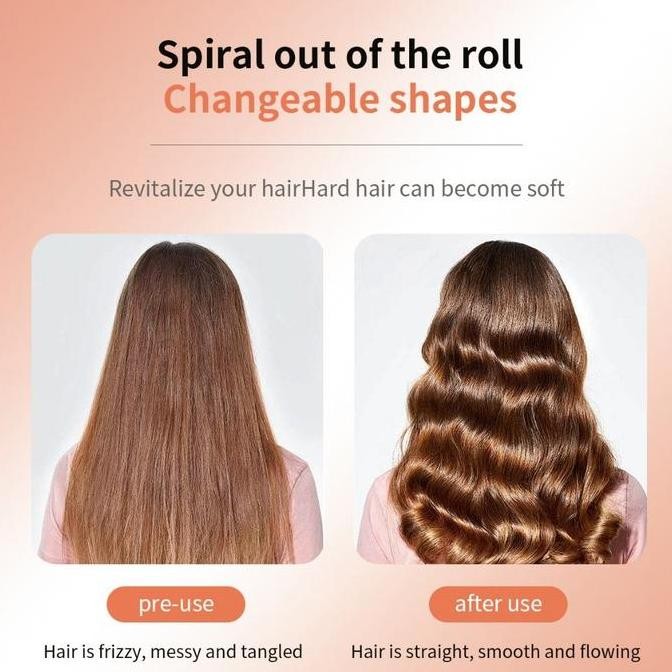 Nimmu Catok Auto Curl Rotate Catokan Rambut Curly 19Mm /32Mm Ion Catokan Curly Otomatis Curly Rambut