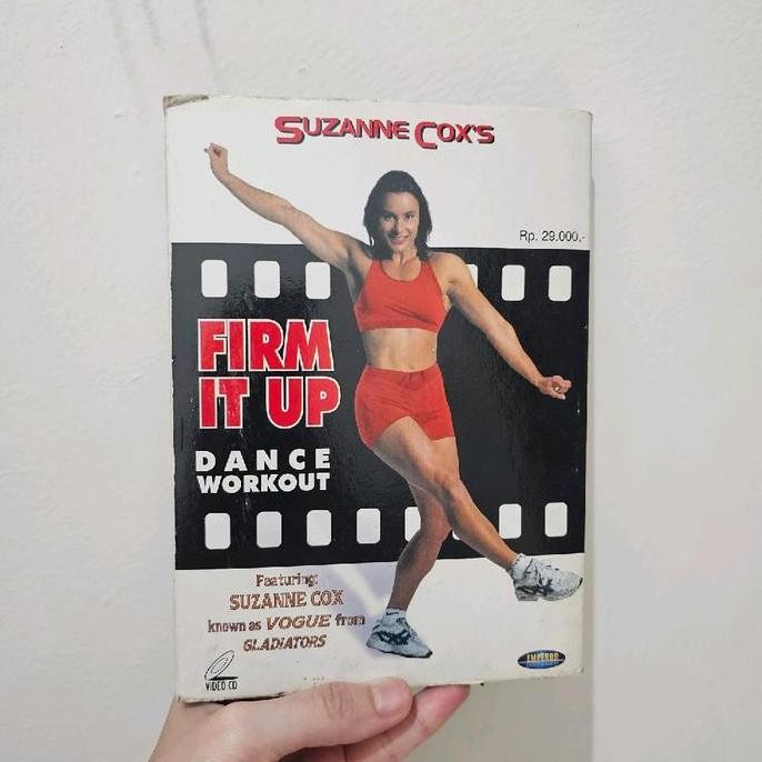 {{{{}}] PRELOVED Kaset CD Video Suzanne Coxs Dance Workout Senam