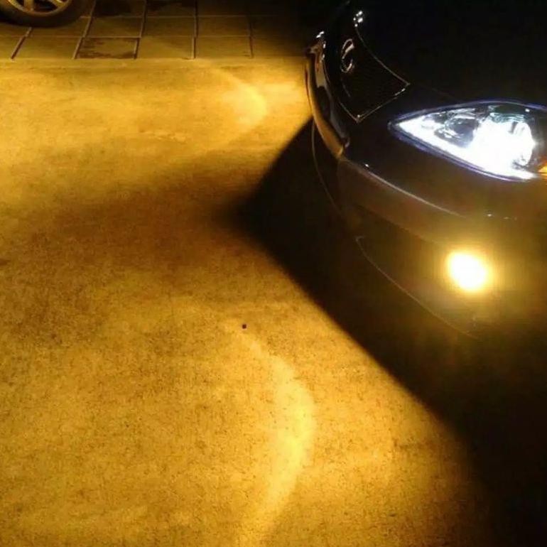 Lampu Tembak Kabut Bulat - Foglamp Bulat Universal Motor Mobil