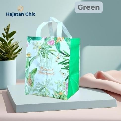 

(1 PACK = 60Pcs) Tas Hajatan laminasi MeadowShine Premium Box 22- Harga Per Pack 60 PCS