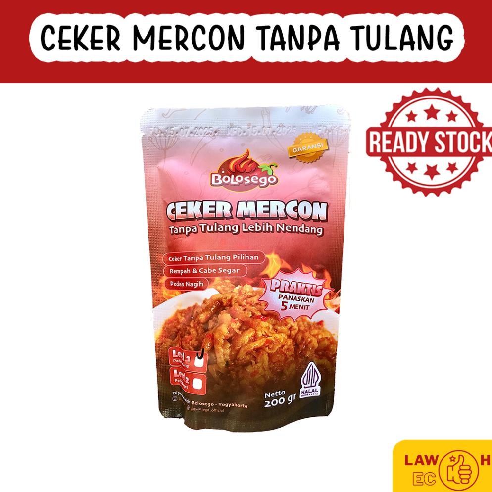 

READY BOLOSEGO Ceker Mercon Tanpa Tulang Halal & Bergaransi