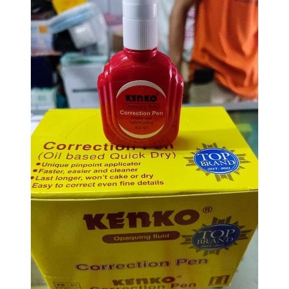 

Tip ex cair /Correction Pen kenko KE 01/KE-823(12 pcs)