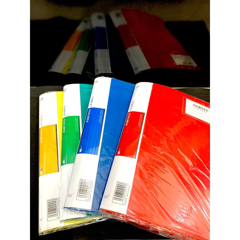 

DISPLAY ALBUM POCKET ISI 20 DEBOZZ //20 Pc CLEAR HOLDER PLASTIK